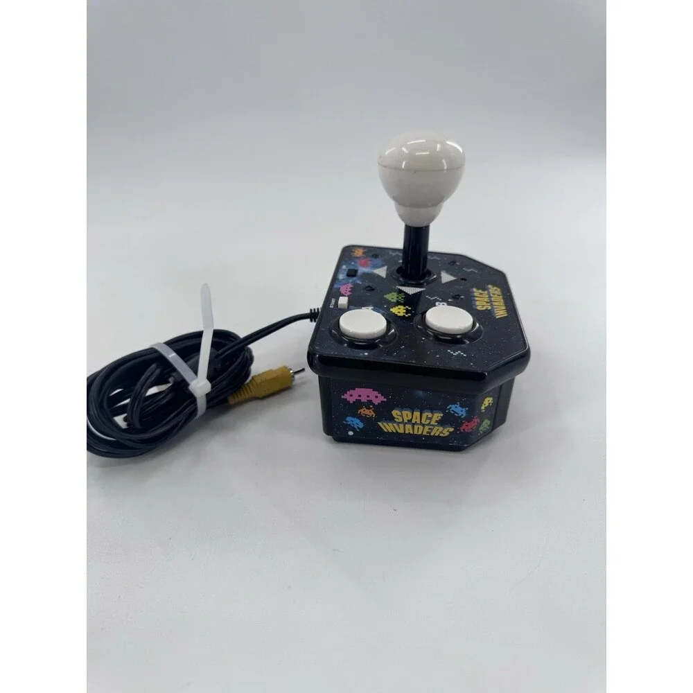 Space Invaders Plug N' Play TV Arcade Games Classic Joystick Controller Tested